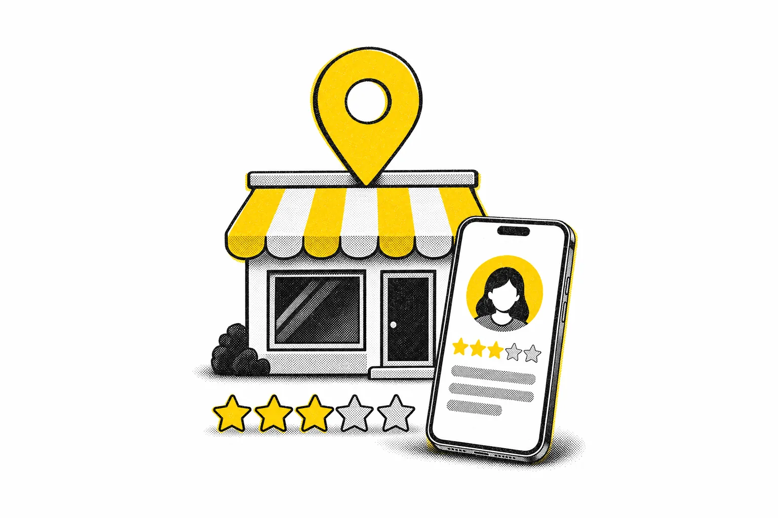 GMB Mediapilote, outil Google Business Profile — illustration